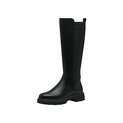 Abbildung von Tamaris Damen Langschaft Stiefel Vegan; BLACK/schwarz; 36 EU