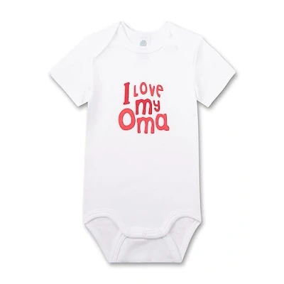 Abbildung von Sanetta Baby Body Kurzarm Weiß Hochwertiger und nachhaltiger für Mädchen aus Bio Baumwolle. 104