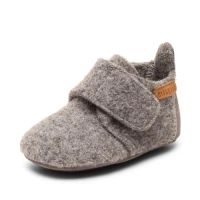 Abbildung von Bisgaard Unisex Hausschuh für Kinder, Größe: 24, Grey Schuhe