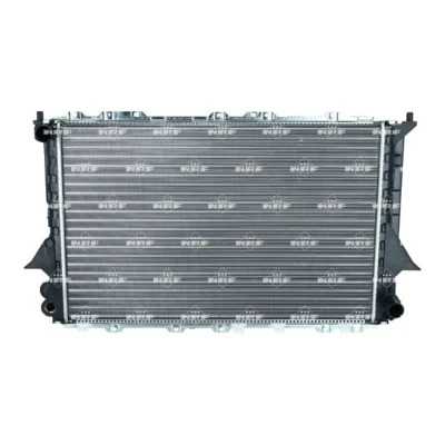 Abbildung von NRF 51320A Kühler, Motorkühlung Aluminium 632 415 34 FULL KIT Kühlrippen mechanisch gefügt AUDI: A6 C4 Avant