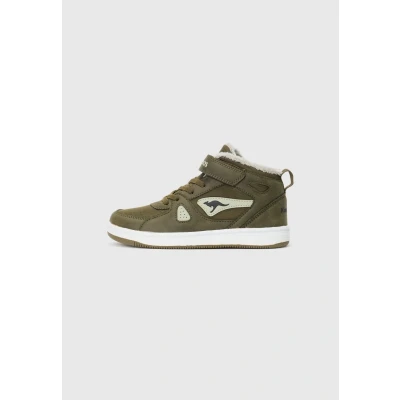 Abbildung von Kangaroos Kalley II Unisex Sneaker high für Kinder, Größe: 38, Olive/seagrass Schuhe