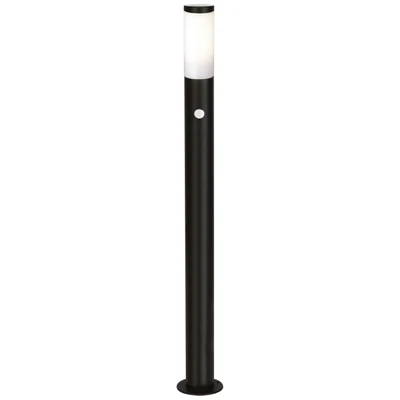 Abbildung von Brilliant Gartenleuchte »Dody« E27 1 Stk. mit Bewegungsmelder, IP44, 111 cm Höhe,E27, Metall/Kunststoff, schwarz