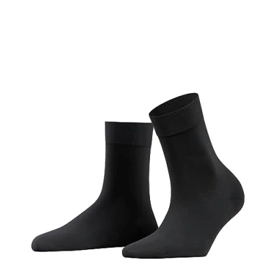 Abbildung von Falke Softness Socken black, Damen, Größe: 39 42, Black