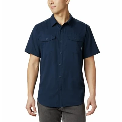 Abbildung von Columbia Herren Shirt Utilizer II Solid Short Sleeve, Collegiate Navy, XXL, 1577762