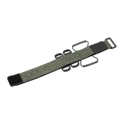 Abbildung von Topeak Unisex Erwachsene Elementa Strap Satteltasche mit Klettverschluss, Grün, L
