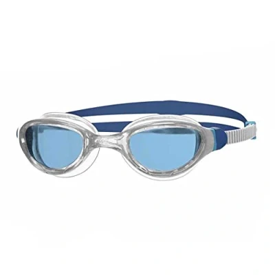 Abbildung von Zoggs Phantom 2.0 Schwimmbrille, White/Blue/Tint, Einheitsgröße