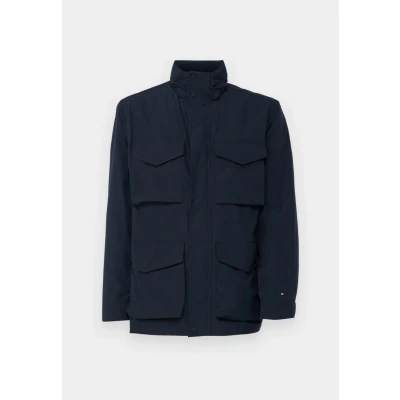 Abbildung von Tommy Hilfiger Packable Field Jacket Übergangsjacke, Herren, Größe: Small, Desert sky
