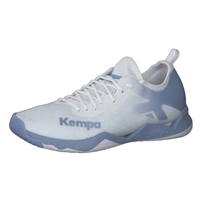 Abbildung von Kempa WING LITE 2.0 WOMEN Damen Sneaker Laufschuhe Sportschuhe Turnschuhe Handball Jogging Outdoor Freizeit Shoes leicht und atmungsaktiv weiß/lake blau, 37