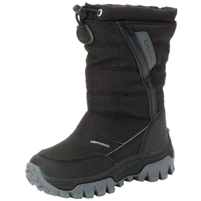 Abbildung von Geox J Himalaya Boy B ABX Ankle Boot, Black, 31 EU