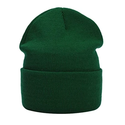 Abbildung von MASADA Damen und Herren Beanie Winter Mütze Tannengrün