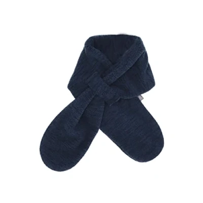 Abbildung von Sterntaler Unisex Baby tørklæde Schal, Marine, Medium (Herstellergröße: 80) EU
