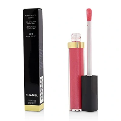 Abbildung von Chanel Rouge Coco Gloss 728 Rose Pulpe 5,5 g