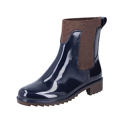 Abbildung von Rieker Damen P8290 Chelsea, blau, 41 EU