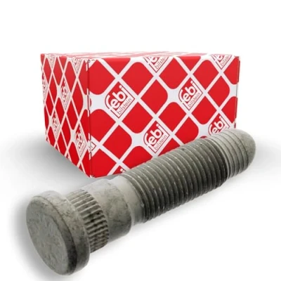 Abbildung von FEBI BILSTEIN 102236 Radbolzen M14 x 1,5 64 10.9 Zink Lamellen beschichtet