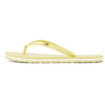 Abbildung von Tommy Hilfiger Strap Beach Badezehentrenner, Damen, Größe: 39, Meringue Schuhe