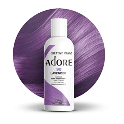 Abbildung von Adore Shining Semipermanente Haarfarbe, 90 Lavendel