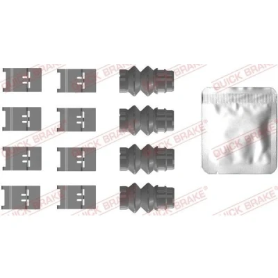 Abbildung von QUICK BRAKE 109 0110 Zubehörsatz, Scheibenbremsbelag