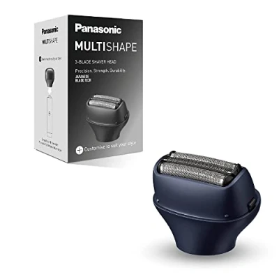 Abbildung von Panasonic MULTISHAPE modulares Körperpflege System ER CSF1, 3 Klingen Scherkopf für Männer