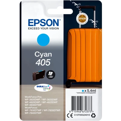 Abbildung von Epson 405 (C13T05G24010) Cyan Druckerpatrone (Original)