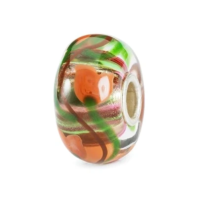 Abbildung von Trollbeads Herbstkollektion Pfötchenliebe Glasbeads (Blühende Liebe)