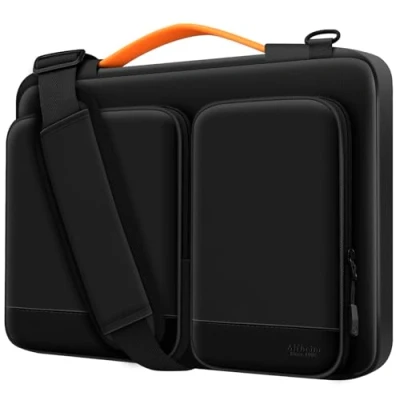 Abbildung von Alfheim 14 14,2 Zoll Laptop Case Sleeve Wasserdichte Stoßfeste Leichte Umhängetasche Notebook Aktentasche Kompatibel mit MacBook Pro 14’’M2 M1 Pro/Max