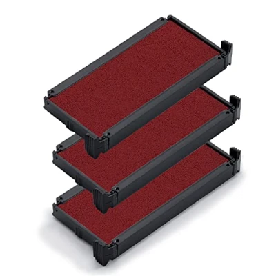 Abbildung von Trodat Ersatzstempelkissen 6/4913 3er Pack, rot, 3 Stück