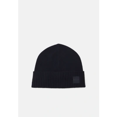 Abbildung von BOSS Akaio HAT Unisex Mütze, Größe: One Size, Dark blue