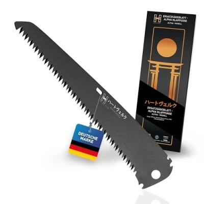 Abbildung von Hardtwerk® Ersatzsägeblatt 210mm für Japansäge ALPHA Feinsägeblatt aus SK5 Karbonstahl Astsägen