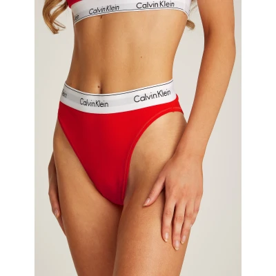 Abbildung von Calvin Klein Underwear HIGH LEG Slip, Damen, Größe: Small, Molten