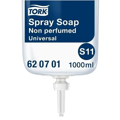 Abbildung von Tork Sprayseife S11, unparfümierte Flüssigseife, 1.000 ml, 620701