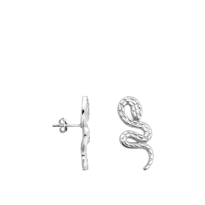 Abbildung von Sofia Milani Snake Ohrringe, Damen, Größe: One Size, Silver