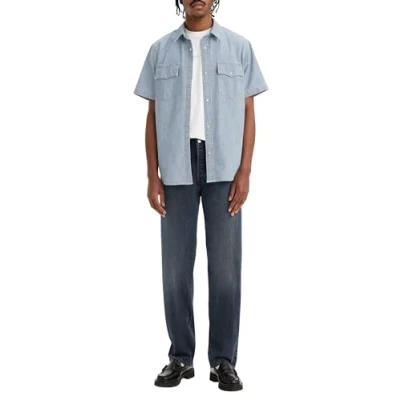 Abbildung von Levi&#039;s 501 Original Jeans Straight Leg, Herren, Größe: 38x30, Blue black