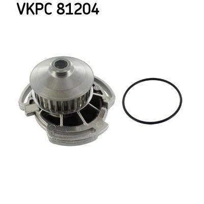 Abbildung von SKF VKPC 81204 Wasserpumpe 30 mit Dichtungen Gusseisen für Zahnriementrieb VOLKSWAGEN: GOLF 2, 3, Vento, SEAT: Ibiza Córdoba I Saloon