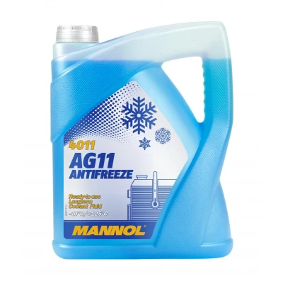 Abbildung von MANNOL AG11 Longterm MN4011 5 Frostschutz G11 Blau MERCEDES BENZ: B Class, C Class Saloon, T1 Minibus, VOLKSWAGEN: GOLF 3 Cabrio, 2