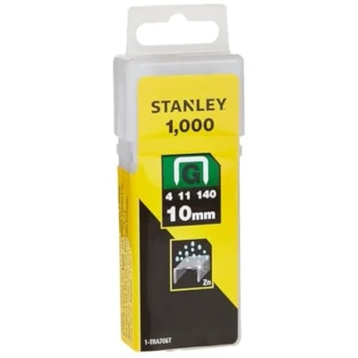 Abbildung von Stanley Tackerklammern Typ G 11 10mm 1000 Stück