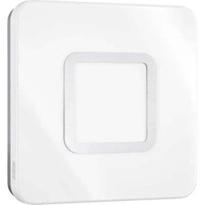 Abbildung von Steinel LED Innenleuchte RS M1 S Edelstahl, 8.8 W Wandlampe, 759 lm, 360 Bewegungsmelder, max. 8m Reichweite