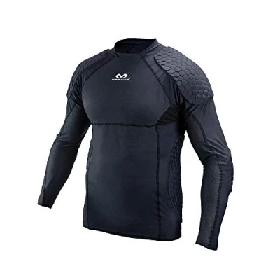 Abbildung von McDavid Unisex Adult HEX Goalkeeper Shirt Extreme Torwart Fußball, Schwarz M
