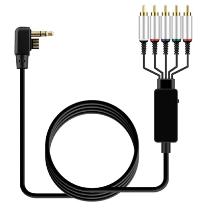 Abbildung von OSTENT AV HDTV TV Audio Video Component Komponenten Kabel Kompatibel für Sony PSP 2000/3000 Konsole