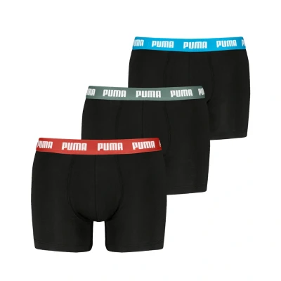 Abbildung von Puma MEN Everyday Boxer 3 PACK Panties, Herren, Größe: Medium, Black combo