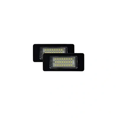 Abbildung von AUTO STYLE Satz LED Nummerschildbeleuchtung kompatibel mit Audi/Volkswagen/Skoda/Seat diverse Modelle
