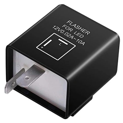 Abbildung von Kinstecks ​​2Pin Blinkrelais 12 V Motorradanzeigen LED Licht Blinker für Motorrad Anzeigen Blinkerlicht