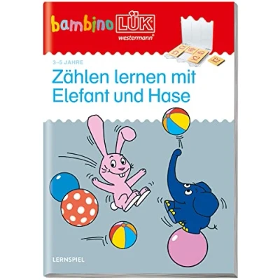 Abbildung von bambinoLÜK: 2/3 Jahre Zählen lernen mit Elefant und Hase (bambinoLÜK Übungshefte: Vorschule)