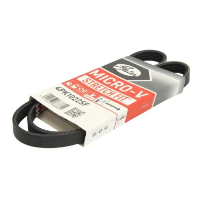 Abbildung von GATES Micro V Stretch Fit 4PK1022SF Keilrippenriemen 1022 4 PA (Polyamid), EPDM (Ethylen Propylen Dien Kautschuk) FIAT: Doblo I Cargo