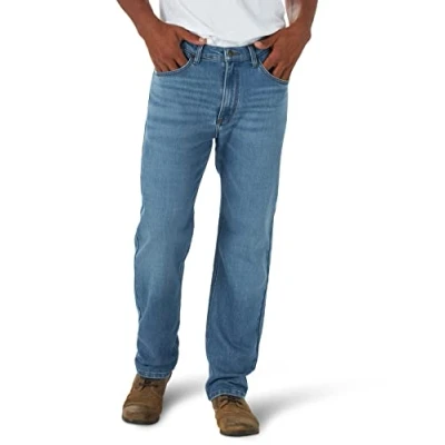 Abbildung von Wrangler Herren Freie Stretch Anpassung, Normale Passform Jeans, Naval, 38W / 32L