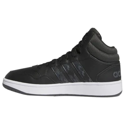 Abbildung von adidas Herren Hoops 3.0 Mid Lifestyle Basketball Classic Vintage Shoes Schuhe, core Black/Grey six/Cloud White, 38 EU