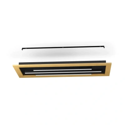 Abbildung von LED Deckenlampe Tirrenara, Fernbedienung, 78x31cm
