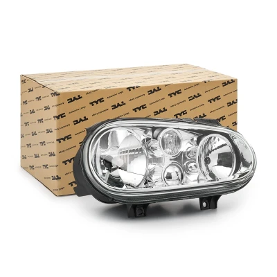 Abbildung von TYC 20 5385 75 2 Scheinwerfer rechts H7, H1 ohne Nebelscheinwerfer für Rechtsverkehr mit Elektromotor VOLKSWAGEN: Golf 4, 4 Variant