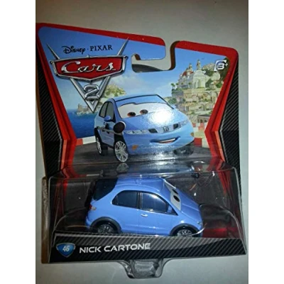 Abbildung von Disney Pixar CARS 2 Movie 1:55 Die Cast Car Nick Cartone # 46