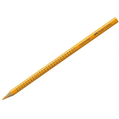 Abbildung von FABER CASTELL 112409 Buntstift 2001, Colour Grip, chromgelb dunkel, 1 Stück