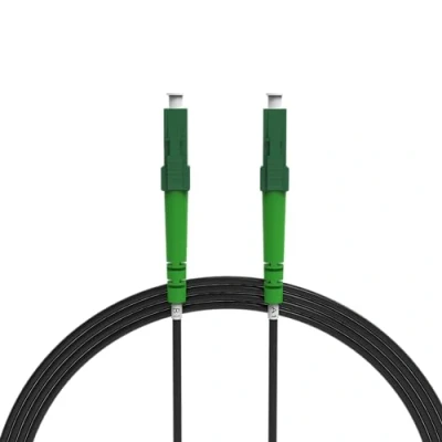 Abbildung von nexinex OS2 gepanzertes Glasfaserkabel LC/APC auf (5m) Patchkabel Simplex Singlemode FTTH Glasfaser LWL Lichtwellenleiter Kabel LC/LC